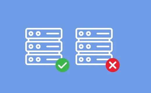 Illustration of servers with spf checks