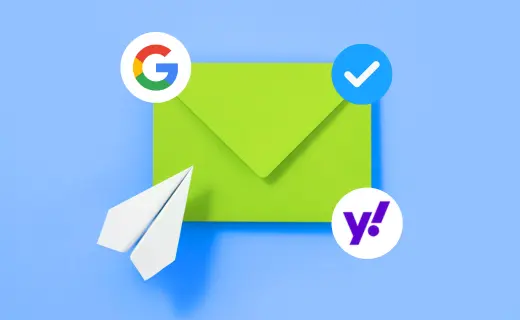 Gmail and Yahoo requirements for email authentication.